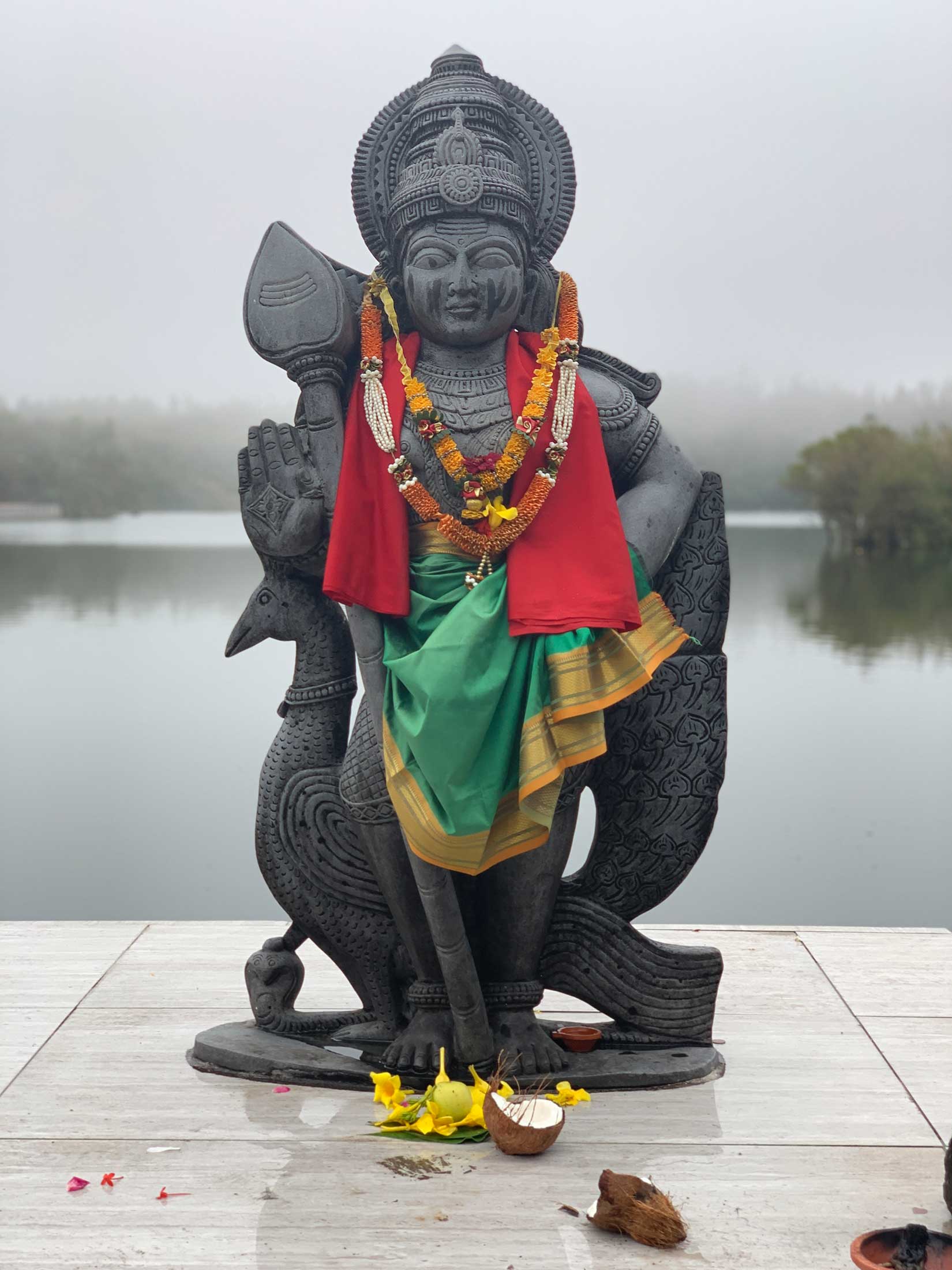 Hindu God Grand Bassin Mauritius