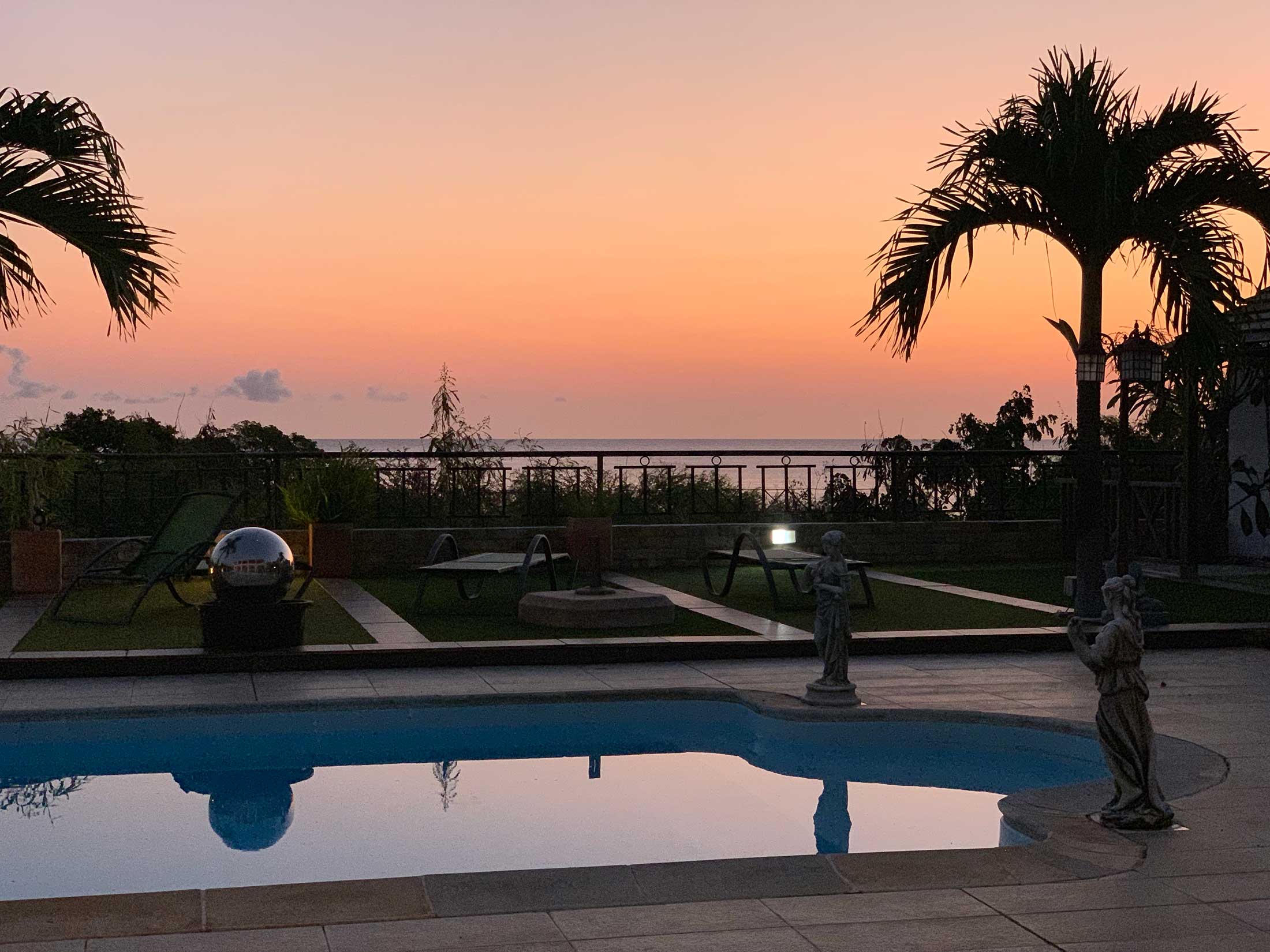 Sunset at Flic en Flac