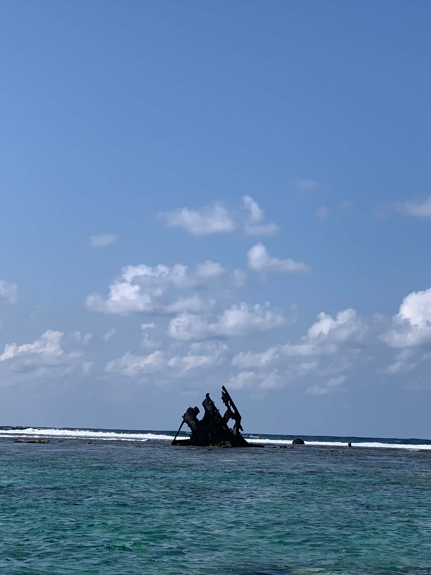 Dalblair wreck Blue Bay Mauritius
