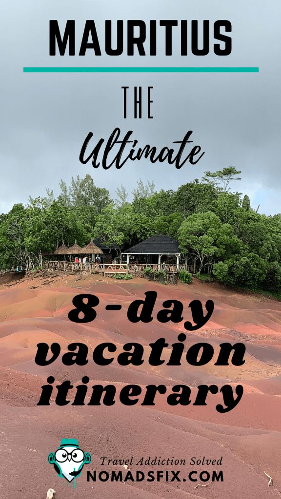 the ultimate 8-day vacation in Mauritius pin for pinterest