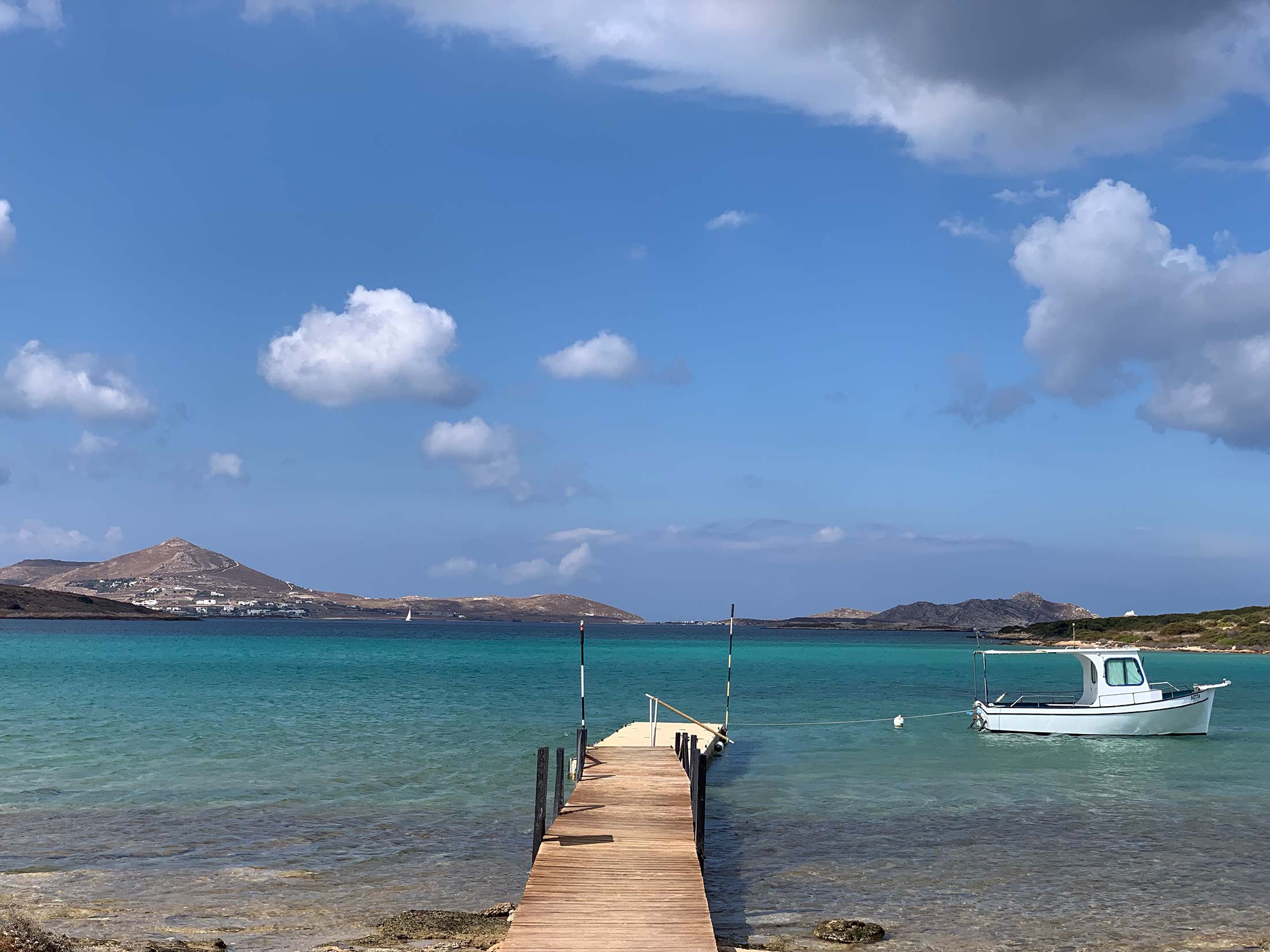Lageri beach Paros Island, Greece